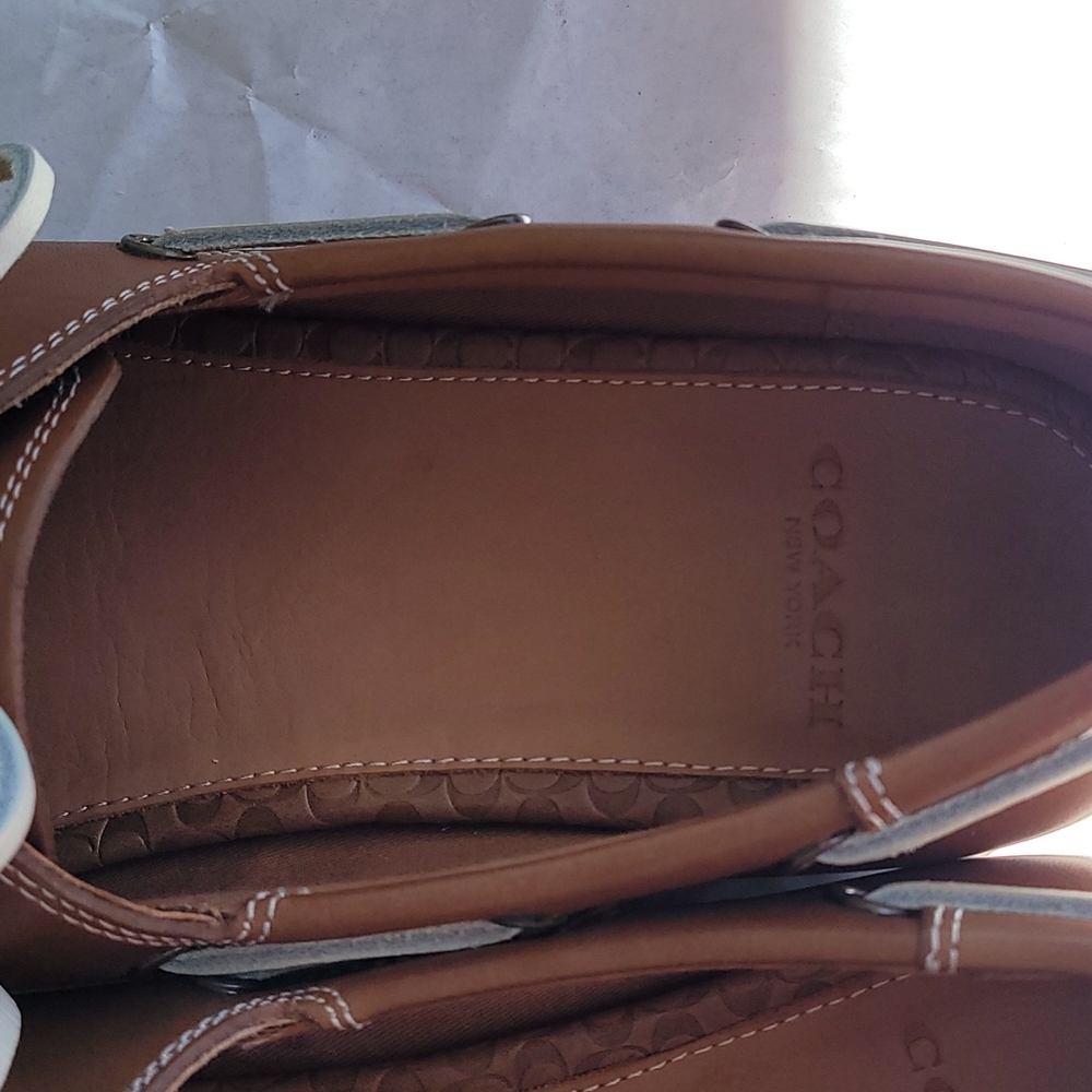Coach Men leather shoes. Size 11.5 - Picture 2 of 4